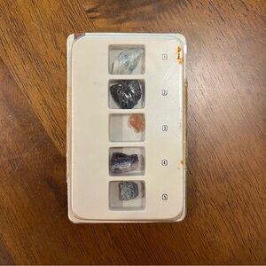 Vintage H. Stern Brazilian Uncut Precious Gemstones, Crystals Display Box